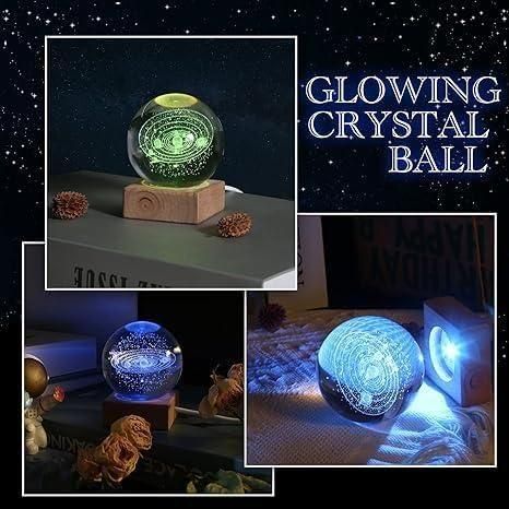 3D Crystal Lamp Ball(Assorted 4 Designs)