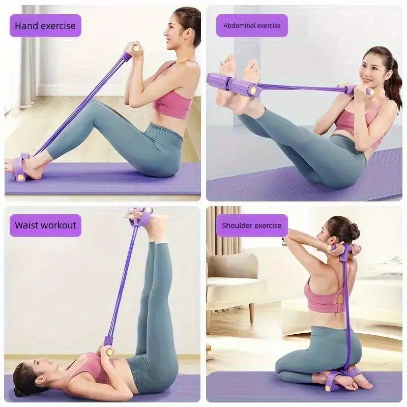 Yoga Pedal Puller Resistance Band Fitness Equipment